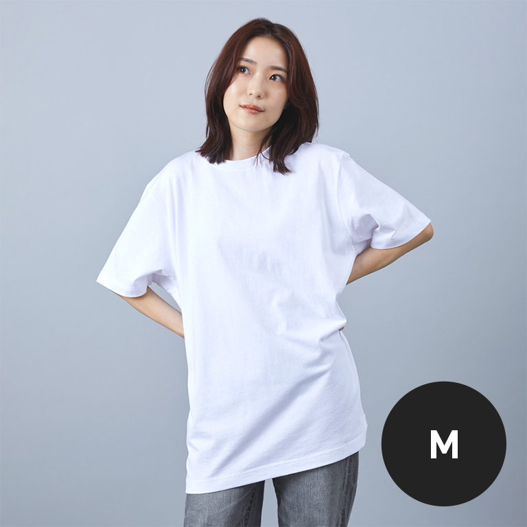 WAVE 点字 チャリティ Tシャツ WHITE Mサイズ FRONT