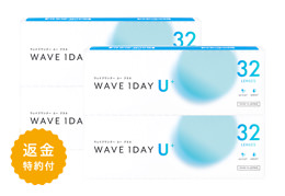 WAVEワンデー ユー プラス 32枚入り（×4箱）