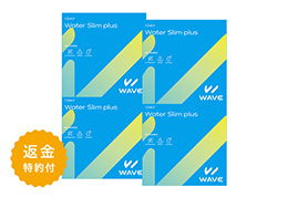 WAVEワンデー ウォータースリム plus 60枚入り（×4箱）