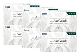 エアグレード 2ウィーク UV ダブルモイスチャー トーリック（×6箱）