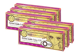 ヒロインメイク ワンデーUV 10枚入り（×6箱）